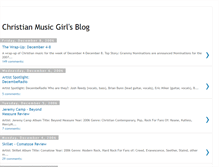 Tablet Screenshot of christianmusicgirl.blogspot.com