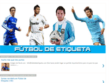 Tablet Screenshot of futboldeetiqueta.blogspot.com