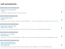 Tablet Screenshot of nailaccessories.blogspot.com