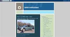 Desktop Screenshot of bmwenthusiast-z3man.blogspot.com