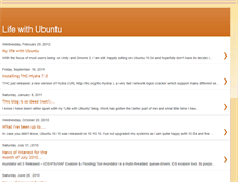 Tablet Screenshot of lifewithubuntu.blogspot.com