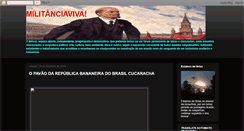 Desktop Screenshot of militanciaviva.blogspot.com