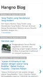 Mobile Screenshot of hangnohartono.blogspot.com