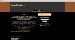 Desktop Screenshot of bookfiesta4u.blogspot.com