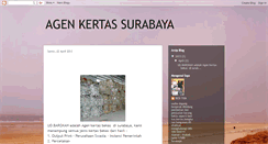 Desktop Screenshot of agennkertassurabaya.blogspot.com