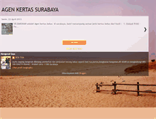 Tablet Screenshot of agennkertassurabaya.blogspot.com