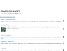 Tablet Screenshot of kumpulandongengnusantara.blogspot.com