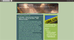 Desktop Screenshot of criminologytheories.blogspot.com