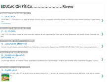 Tablet Screenshot of educacionfisicarivero.blogspot.com
