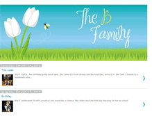 Tablet Screenshot of bfamilytx.blogspot.com