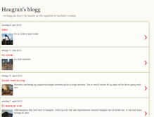 Tablet Screenshot of haugtuns.blogspot.com