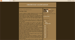 Desktop Screenshot of cronicasalenianas.blogspot.com