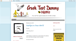 Desktop Screenshot of crashtestdummydiaries.blogspot.com