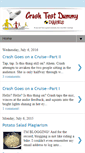 Mobile Screenshot of crashtestdummydiaries.blogspot.com