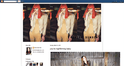 Desktop Screenshot of fashiondindin.blogspot.com