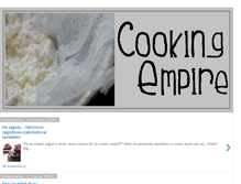 Tablet Screenshot of cooking-empire.blogspot.com