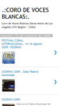 Mobile Screenshot of corodevocesblancaslosangeleschile.blogspot.com