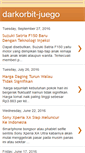 Mobile Screenshot of darkorbit-juego.blogspot.com