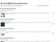 Tablet Screenshot of deartsentertainmentcommunity.blogspot.com