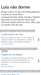 Mobile Screenshot of lulunaodorme.blogspot.com