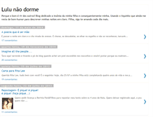 Tablet Screenshot of lulunaodorme.blogspot.com