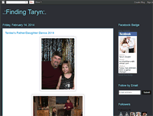 Tablet Screenshot of findingtaryn.blogspot.com