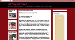 Desktop Screenshot of betinabetinae.blogspot.com
