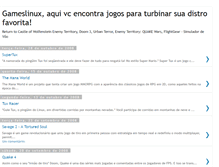 Tablet Screenshot of gameslinux.blogspot.com