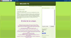 Desktop Screenshot of biologiaitc.blogspot.com