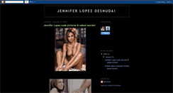 Desktop Screenshot of jennifer2009sex.blogspot.com