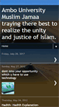 Mobile Screenshot of ambouniversitymuslimjamaa.blogspot.com