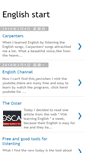 Mobile Screenshot of english-start.blogspot.com