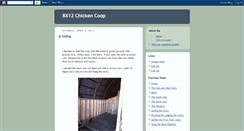 Desktop Screenshot of 8x12chickencoop.blogspot.com