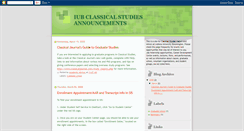 Desktop Screenshot of iubclassics.blogspot.com