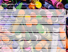 Tablet Screenshot of prekteacherconfessions.blogspot.com
