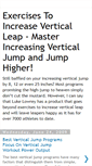 Mobile Screenshot of exercises-to-increase-vertical-leap.blogspot.com