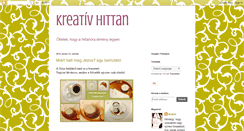 Desktop Screenshot of kreativhittan.blogspot.com