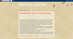 Desktop Screenshot of drakshabooks.blogspot.com