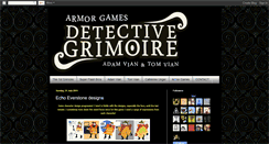 Desktop Screenshot of detectivegrimoire.blogspot.com