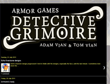 Tablet Screenshot of detectivegrimoire.blogspot.com