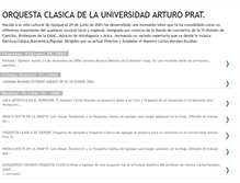 Tablet Screenshot of orquestaclasicaunap.blogspot.com