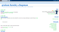 Desktop Screenshot of graisonhensleychapman.blogspot.com