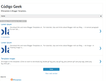 Tablet Screenshot of codigogeek2-btemplates.blogspot.com