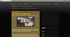 Desktop Screenshot of libyaattacksupdatednews.blogspot.com