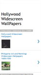 Mobile Screenshot of hollywoodwidescreenwallpapers.blogspot.com