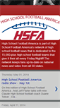 Mobile Screenshot of highschoolfootballamerica.blogspot.com