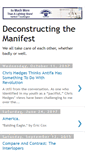 Mobile Screenshot of deconstructingthemanifest.blogspot.com