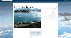 Desktop Screenshot of lofotenislandsadventure.blogspot.com