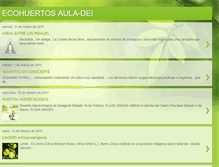 Tablet Screenshot of eco-huertos.blogspot.com