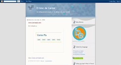 Desktop Screenshot of carmepla.blogspot.com
